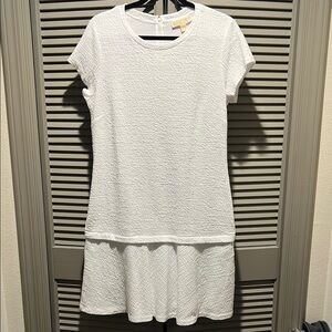 MICHAEL Michael Kors White Casual Midi Dress